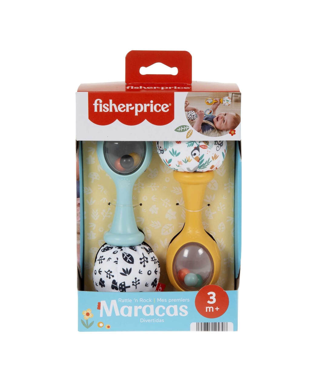 Maracas sonaglino scuoti e gioca - 3m+ - fisher price