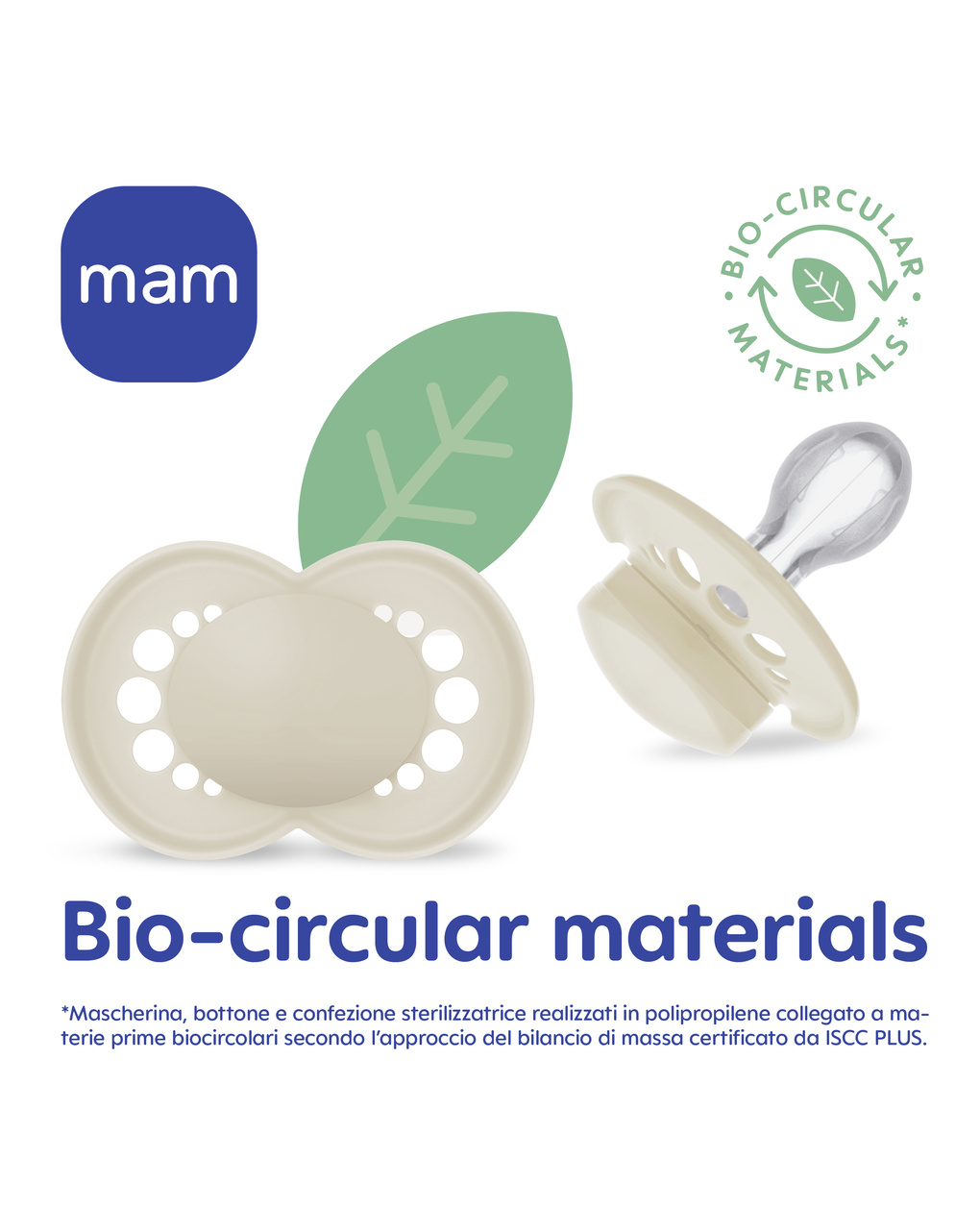 Succhietti original night 16+ silicone bio-circolare conf. doppia rosa/giallo - mam