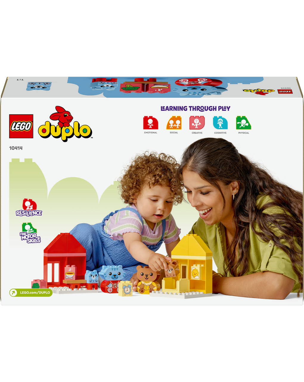 Attività quotidiane: mangiare e andare a letto - 10414 - lego duplo