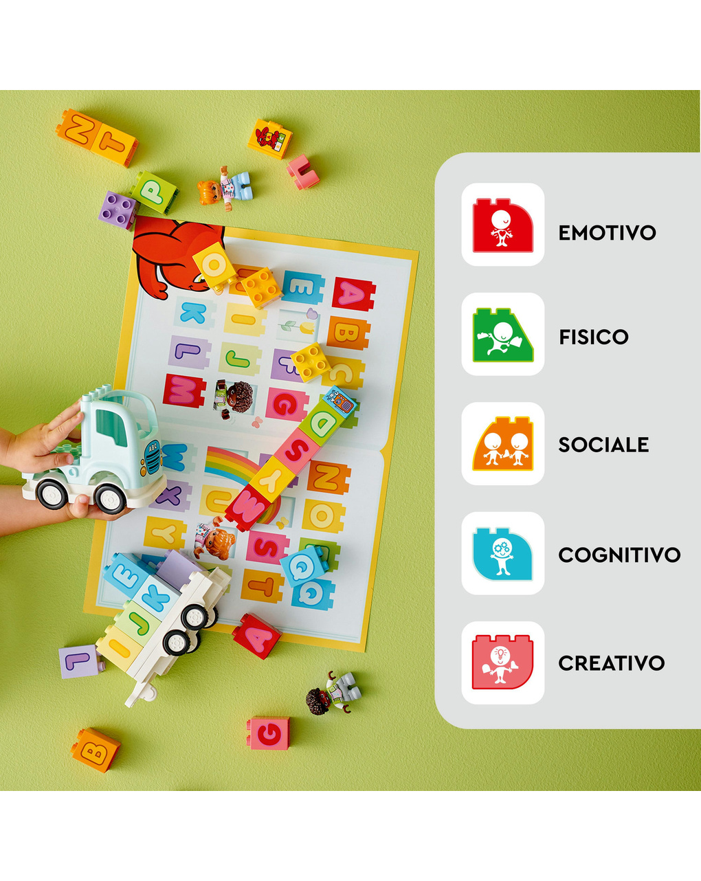Il camioncino dell’alfabeto - 10421 - lego duplo