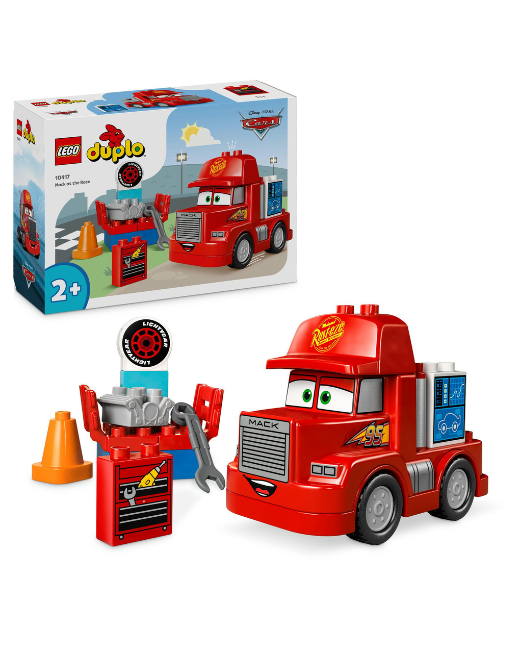 Mack al circuito disney e pixar - 10417 - lego duplo