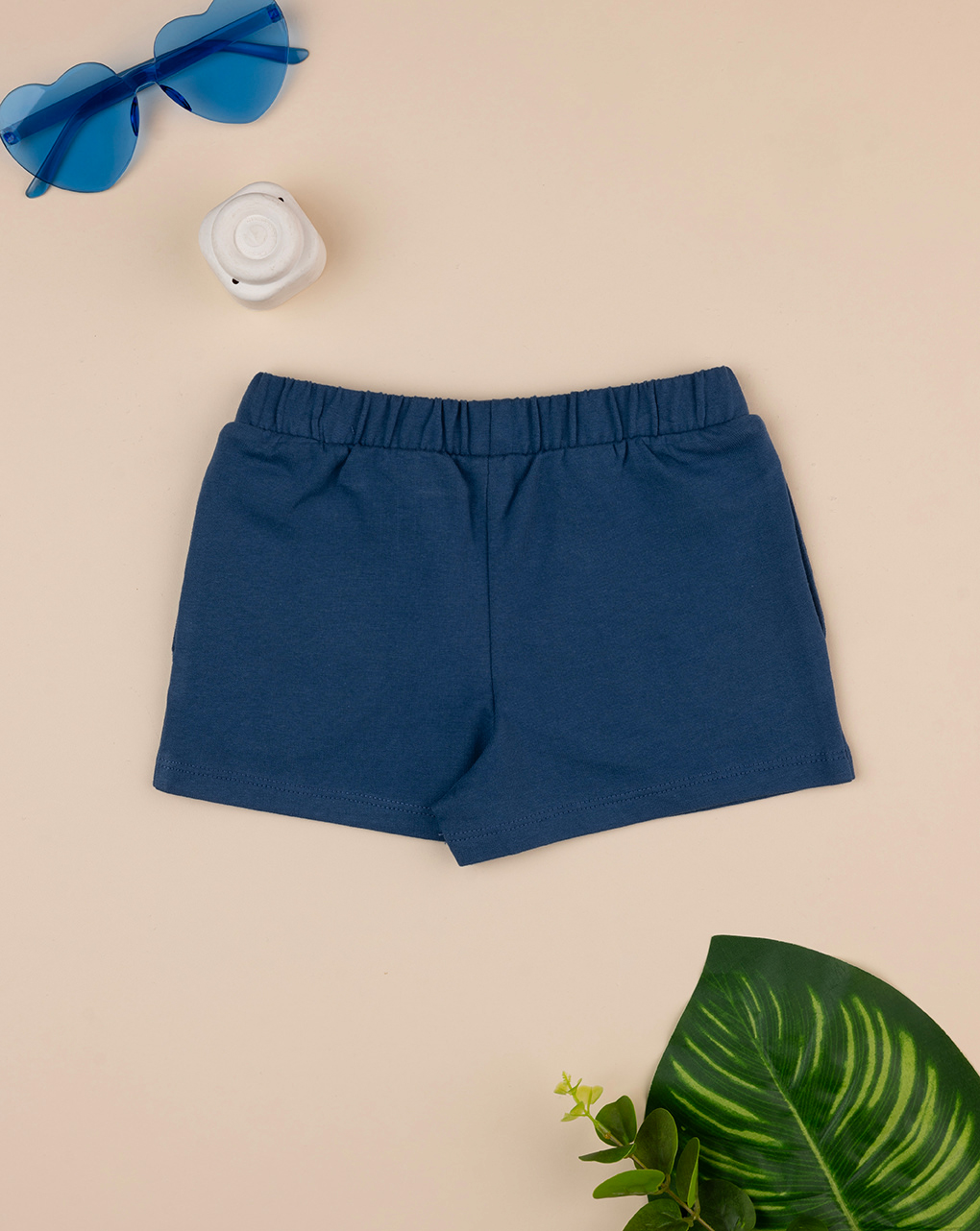 Shorts bimba blu