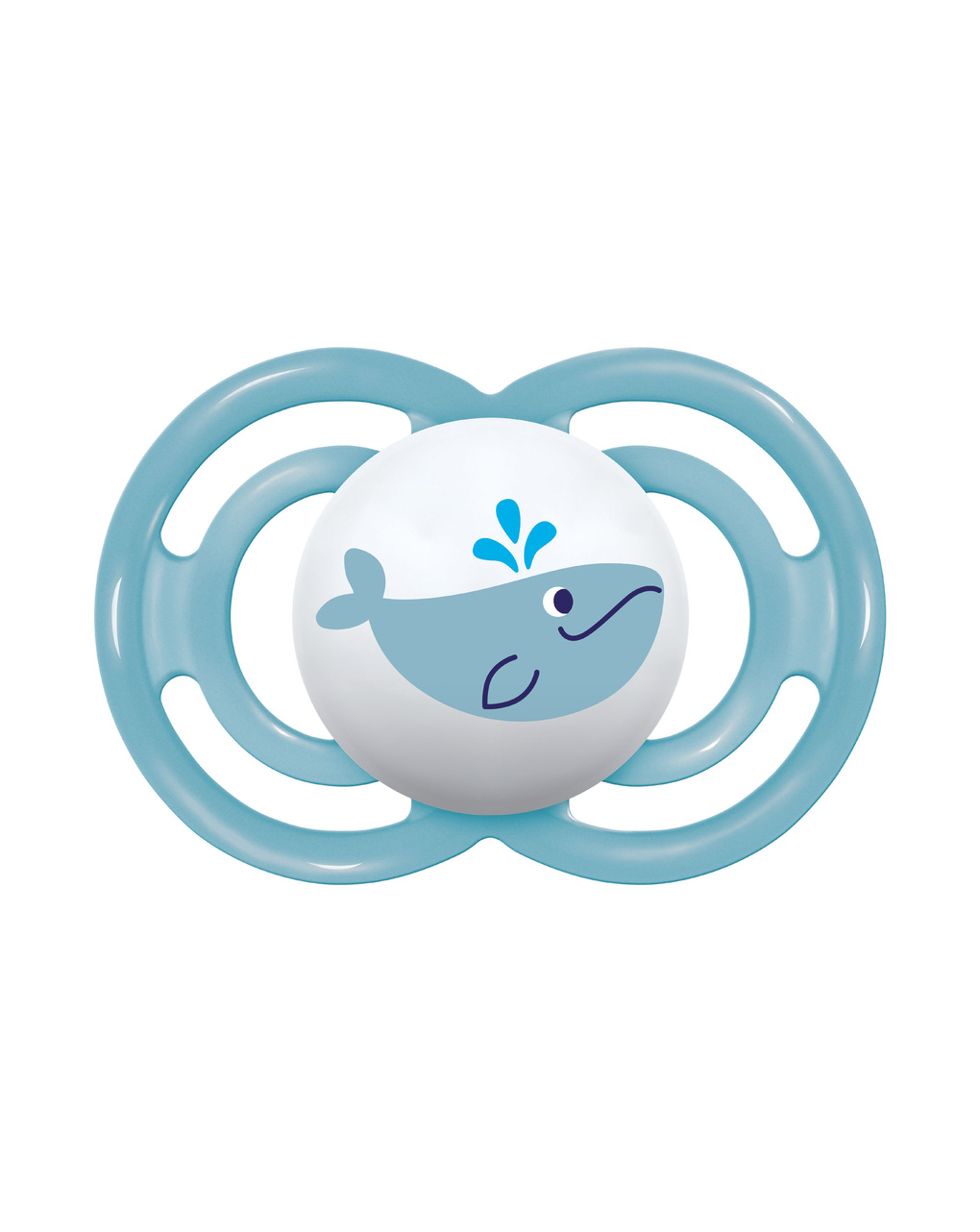 Succhietti perfect 16+m silicone bio-circolare conf. singola blu - mam