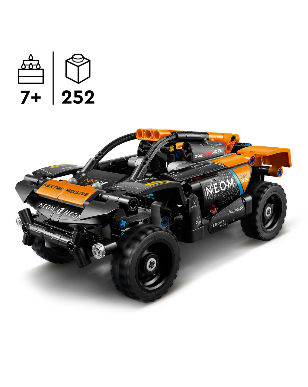 Neom mclaren extreme e race car - 42166 - lego technic