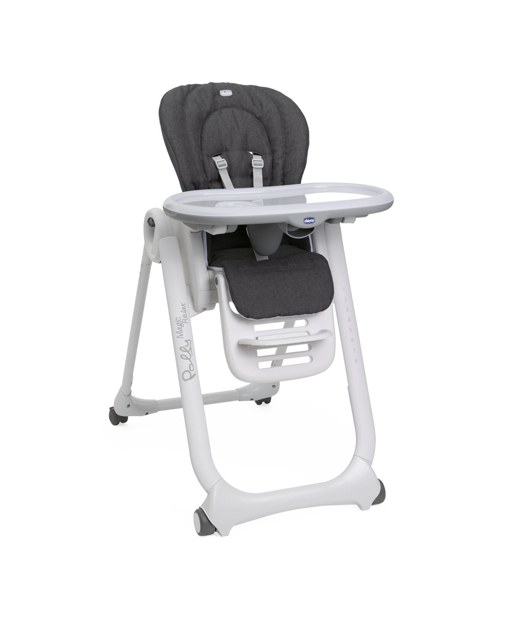 Seggiolone polly magic&relax grey melange - chicco