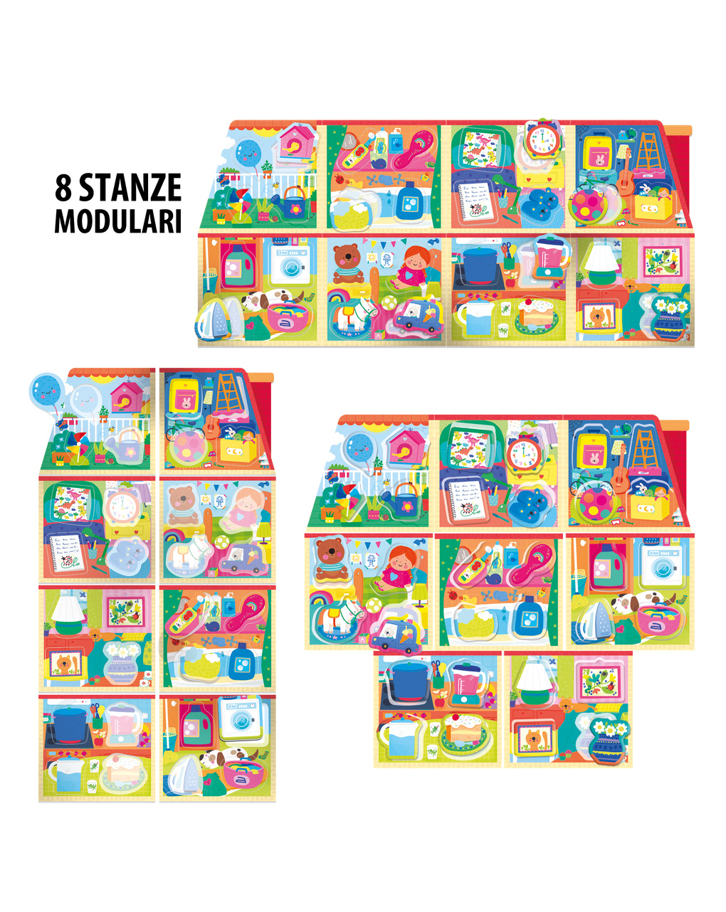 La mia casetta montessori. ogni cosa al suo posto! 2/5 anni - headu