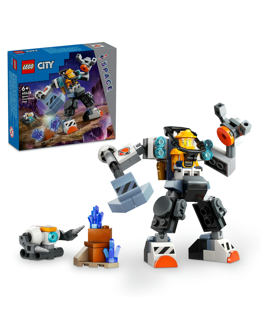 Mech di costruzione spaziale - 60428 - lego city