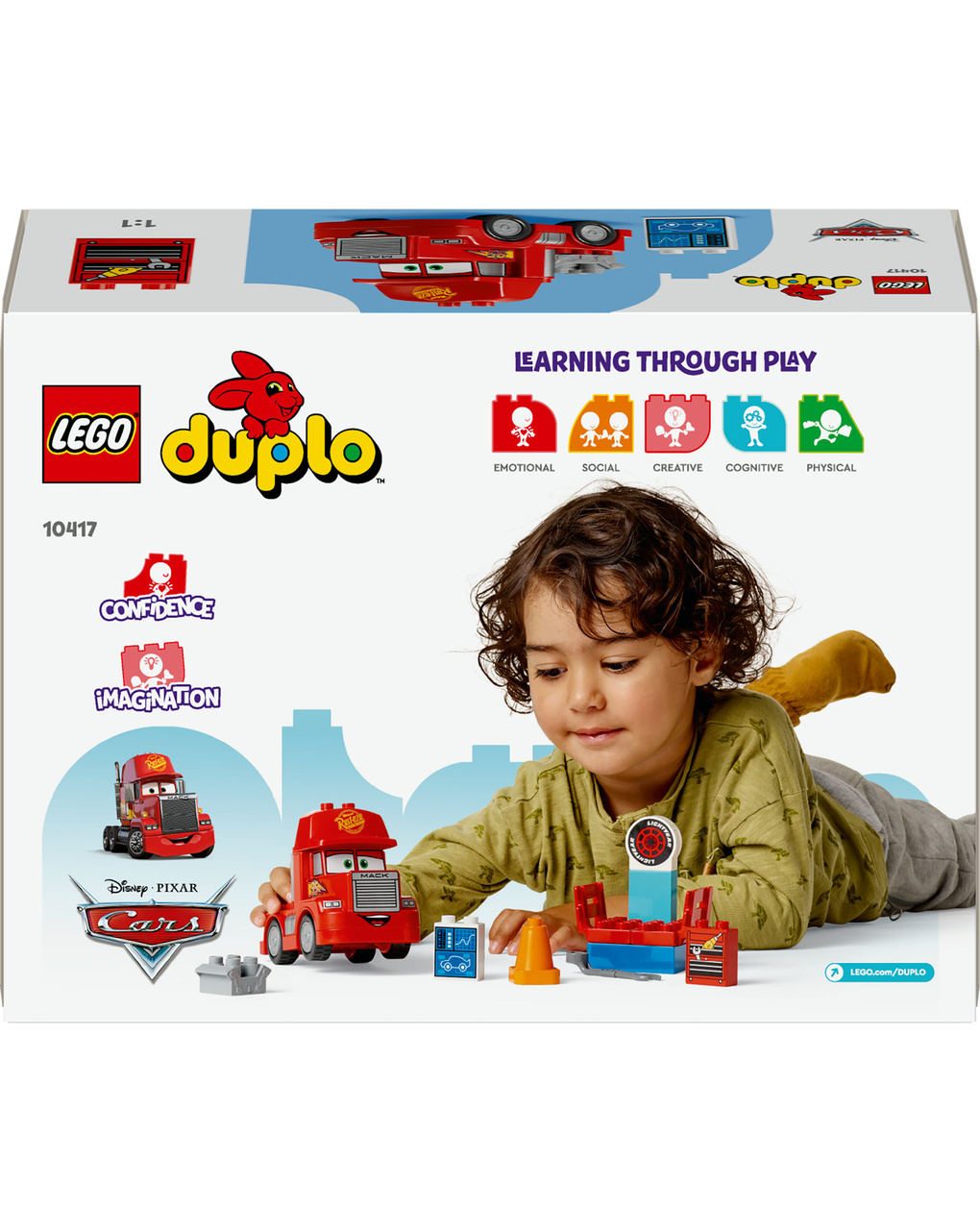 Mack al circuito disney e pixar - 10417 - lego duplo