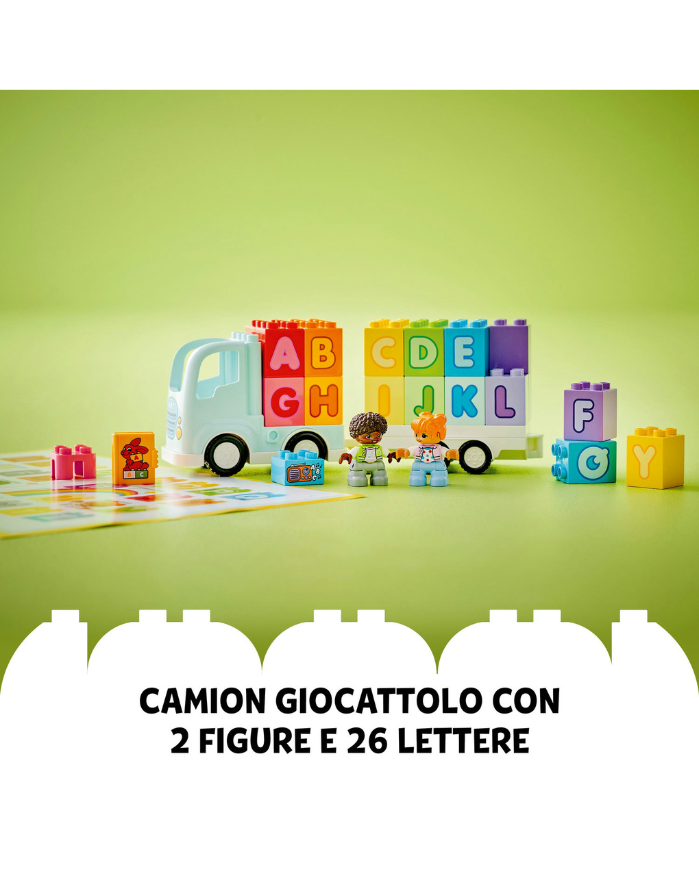 Il camioncino dell’alfabeto - 10421 - lego duplo