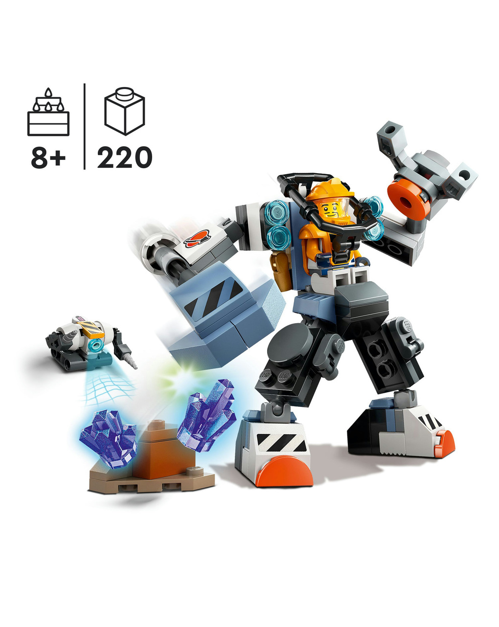 Mech di costruzione spaziale - 60428 - lego city