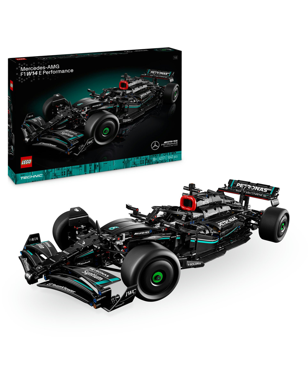 Mercedes-amg f1 w14 e performance pull-back - 42171 - lego technic