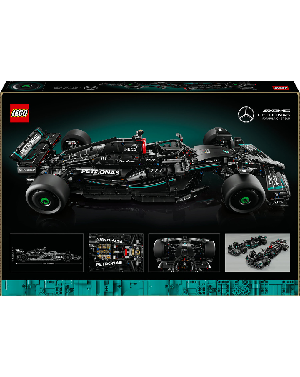 Mercedes-amg f1 w14 e performance pull-back - 42171 - lego technic