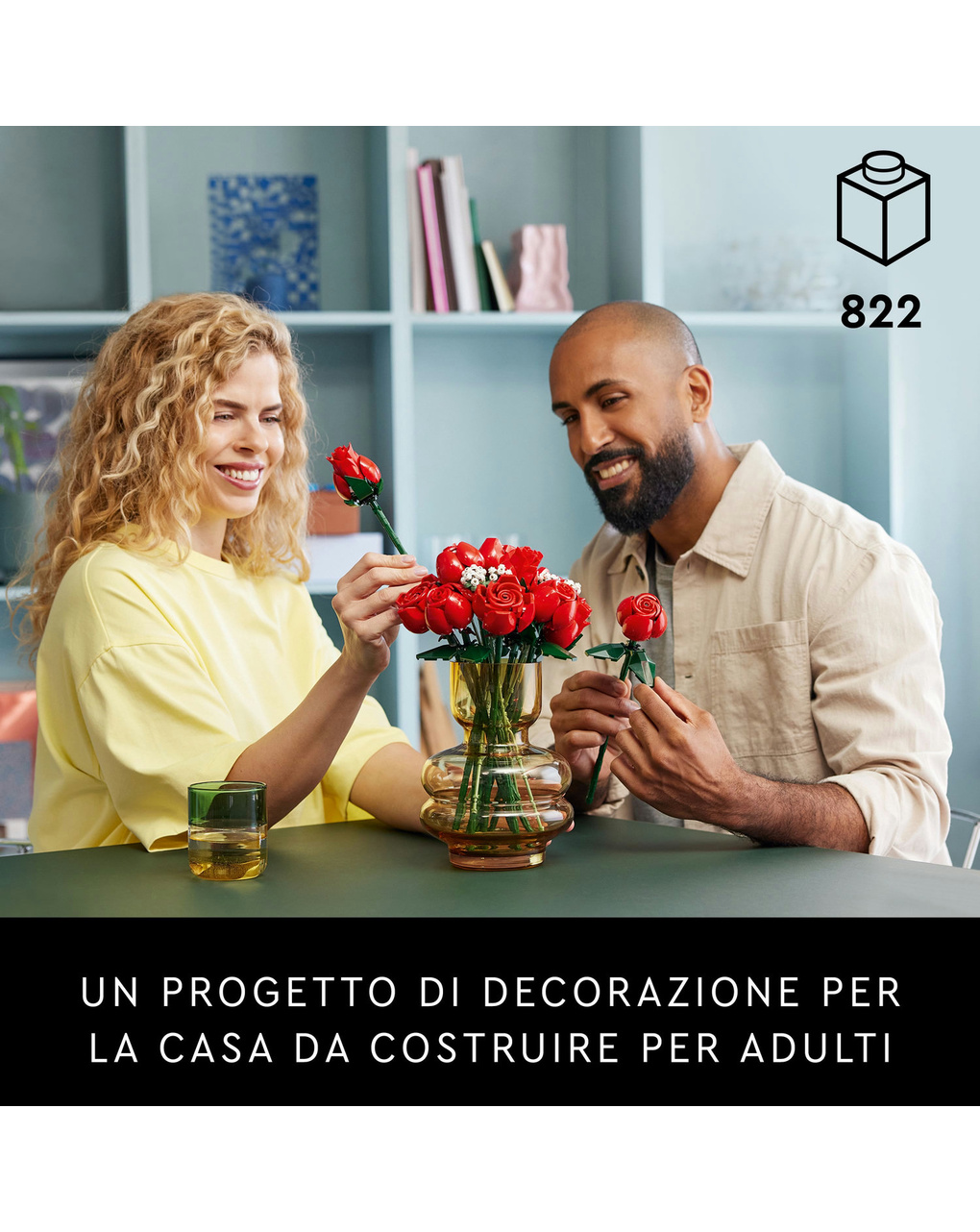 Bouquet di rose - 10328 - lego icons