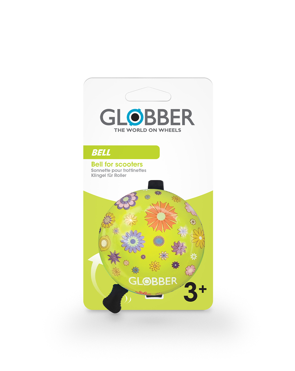 Campanello per monopattino - verde lime - globber