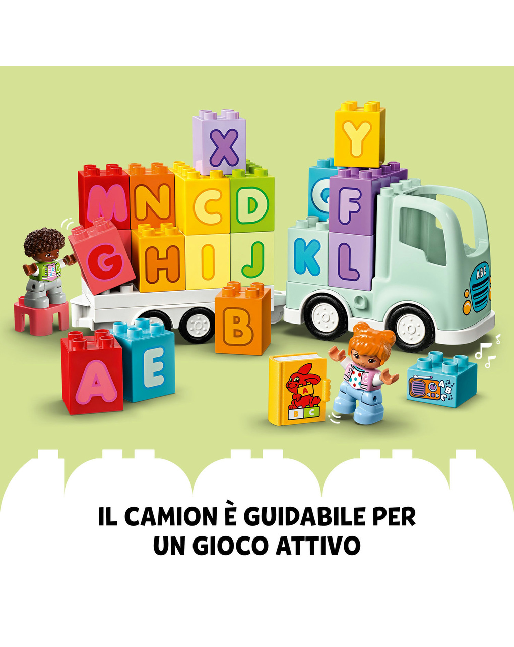 Il camioncino dell’alfabeto - 10421 - lego duplo