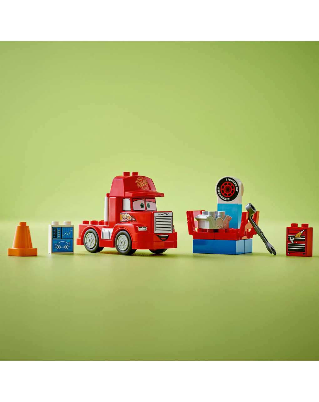 Mack al circuito disney e pixar - 10417 - lego duplo
