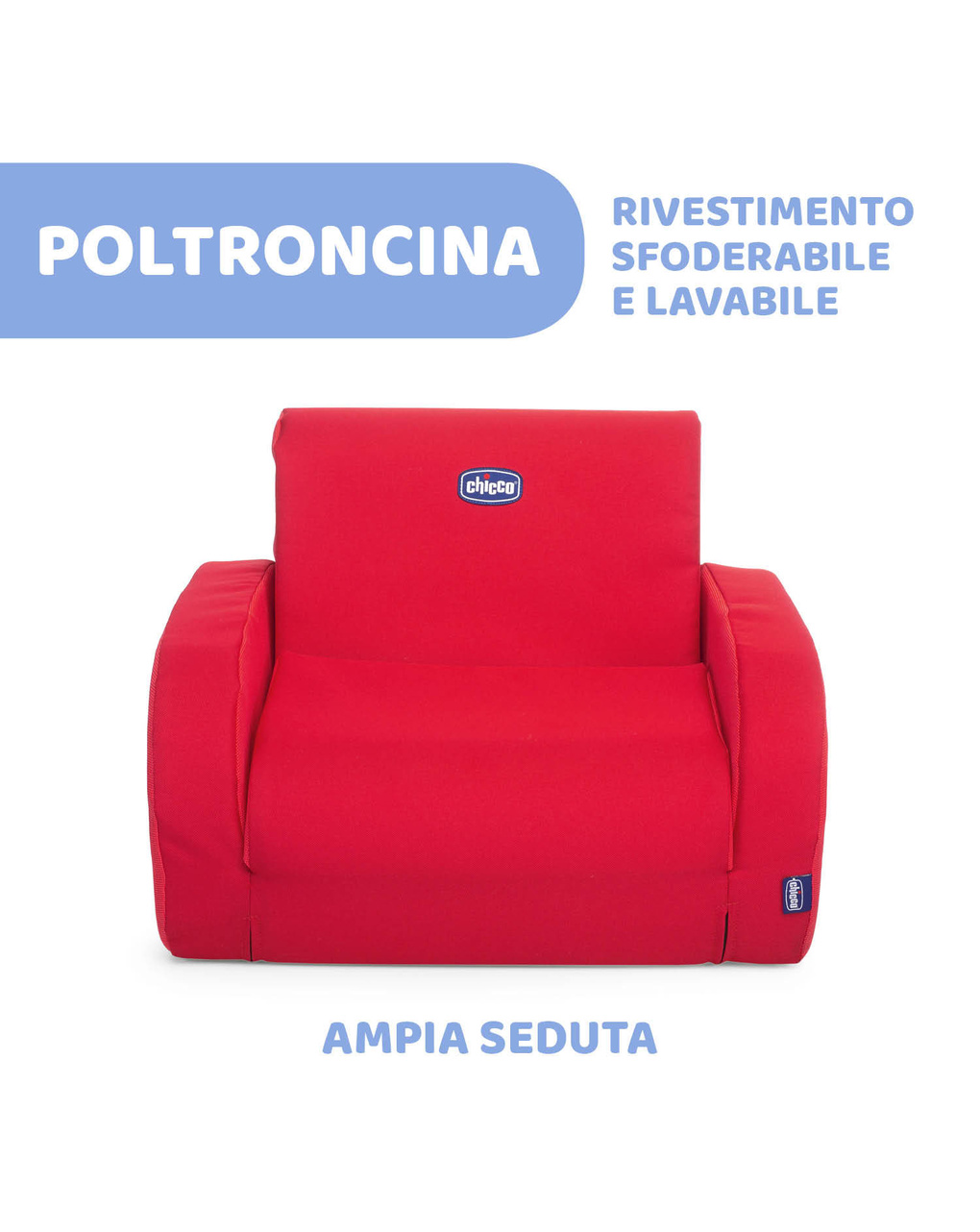 Poltroncina twist red - chicco