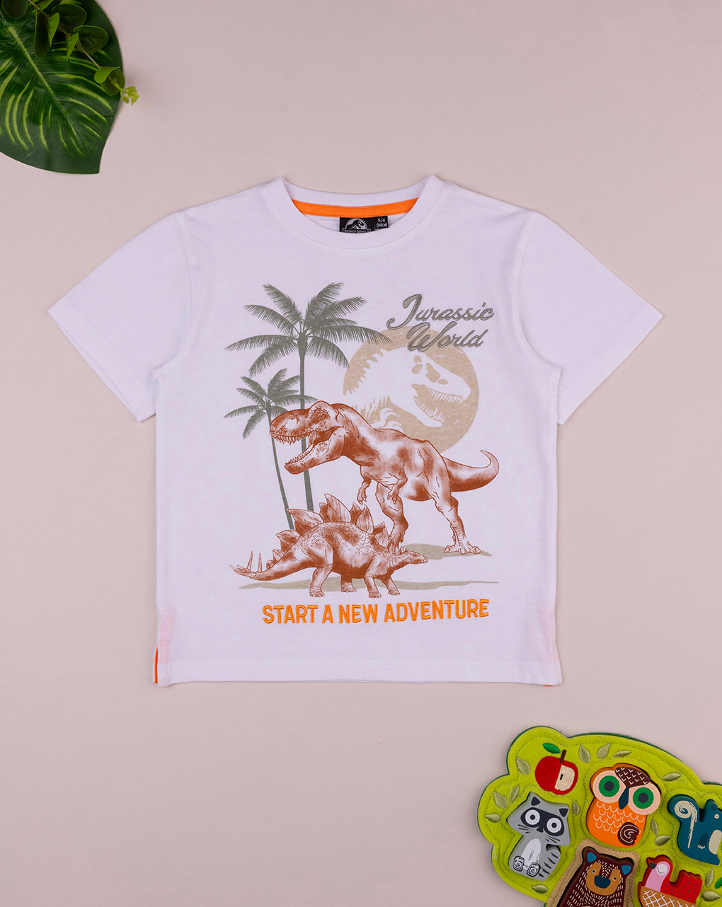 T-shirt mezza manica bambino "jurassic"