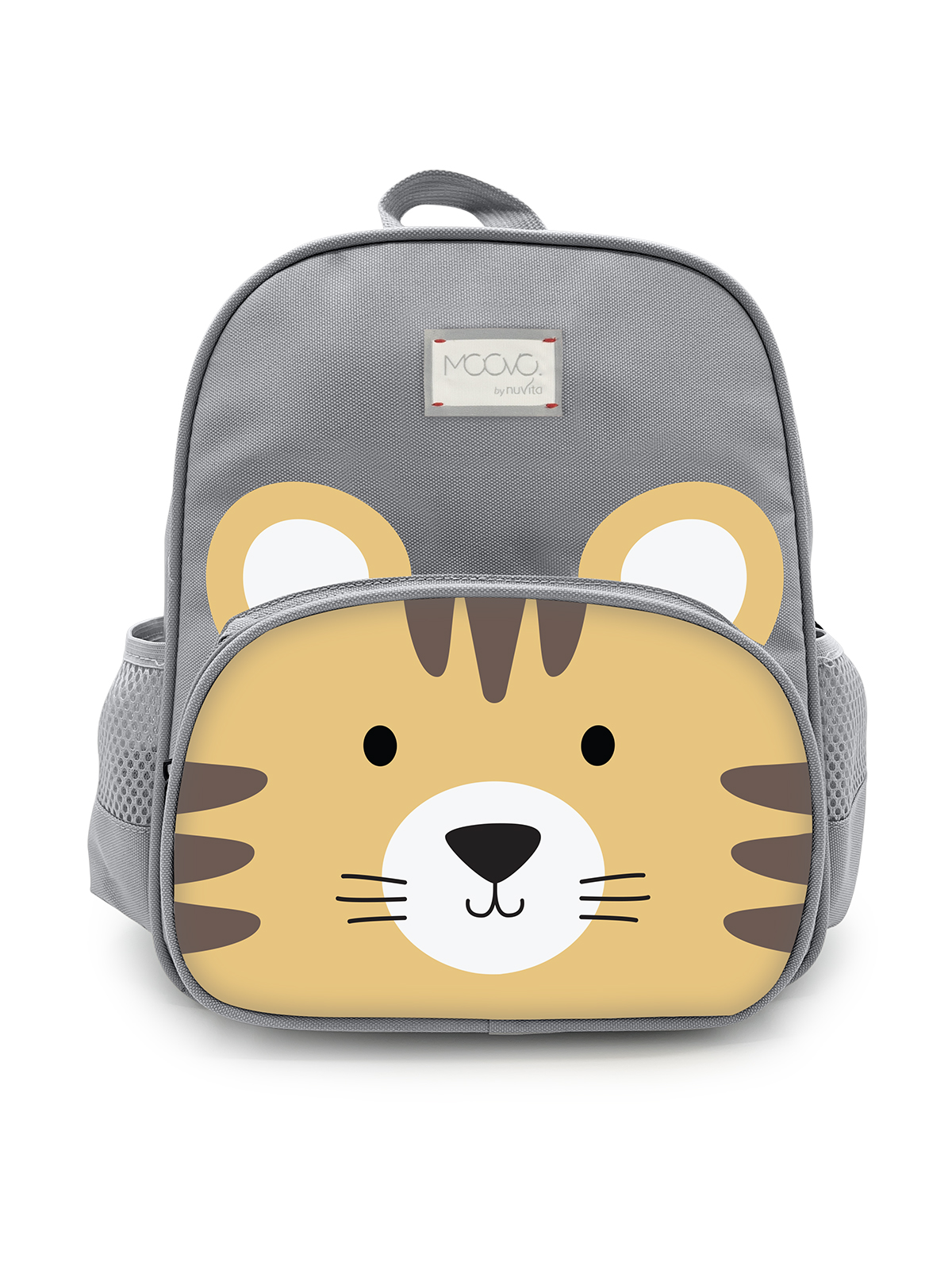 Zaino grande - tigre-  3-6 anni - grigio - nuvita