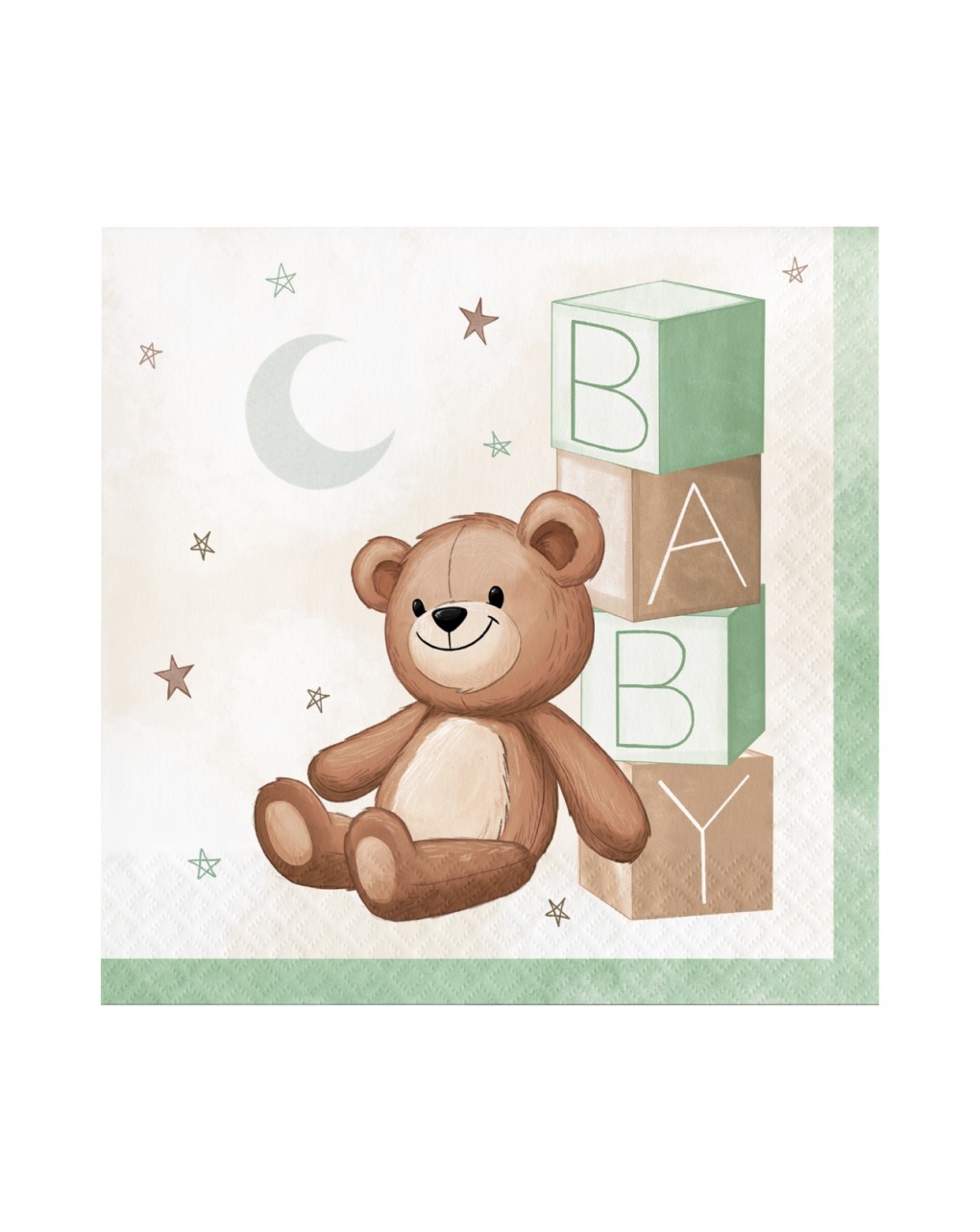 Tovagliolo 33 x 33 cm - 16 pezzi - teddy bear
