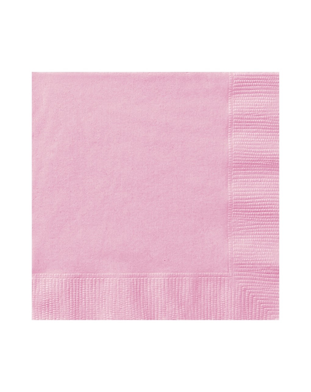 Tovagliolo 33 x 33 cm - 20 pezzi - rosa pastello