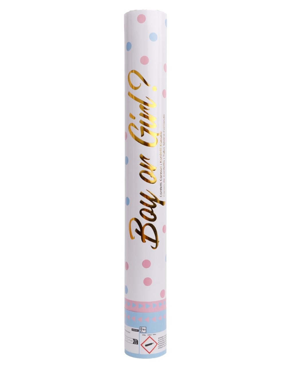 Amscan Cannone Per Coriandoli Multicolore Pastello - 40 Cm Di Pura Esplosione Di Gioia!