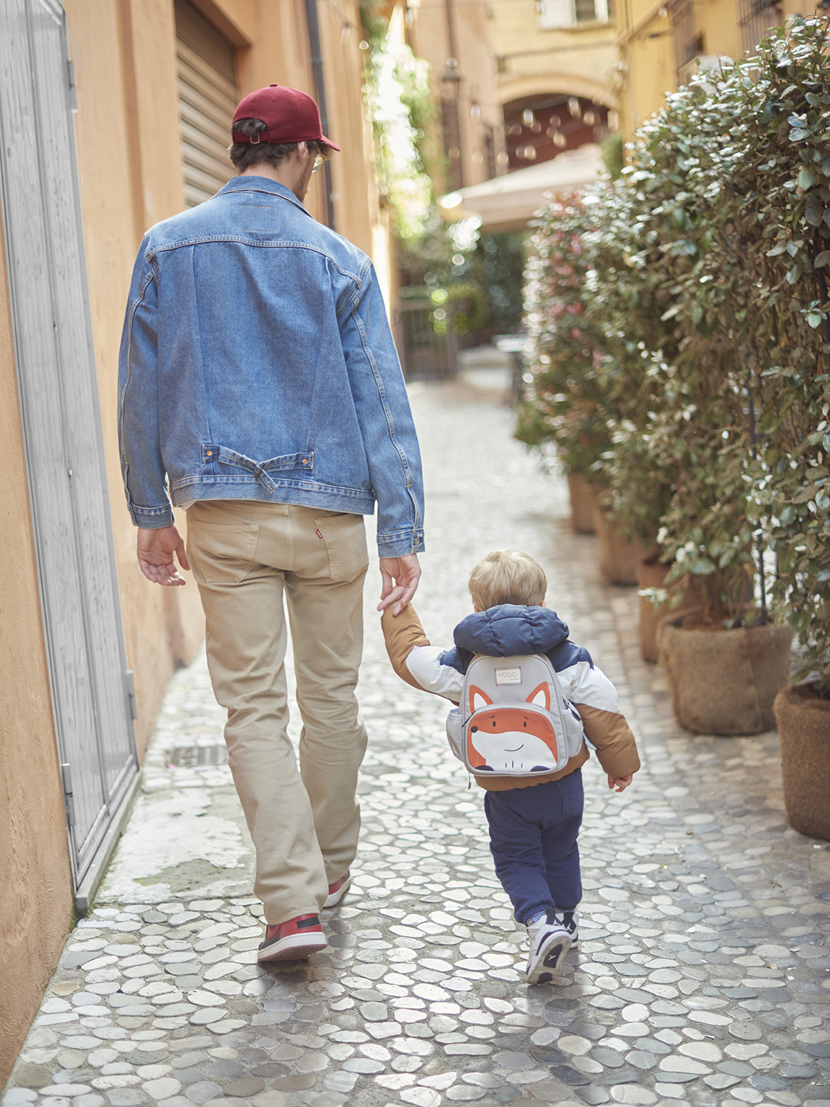 Zaino piccolo - volpe - 1-3 anni- grigio - nuvita