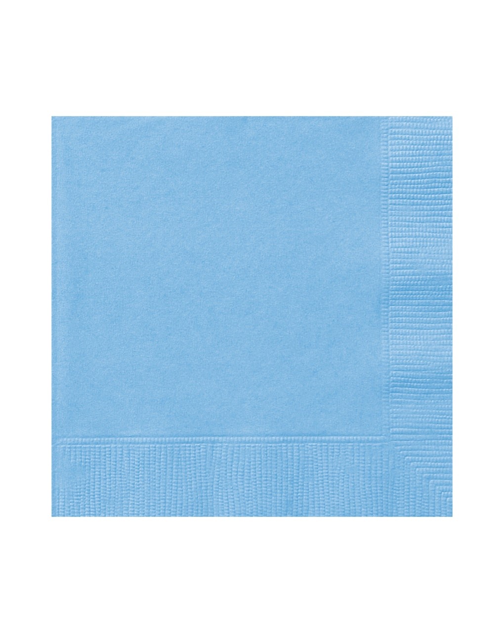 Tovagliolo 33 x 33 cm  20 pezzi - azzurro