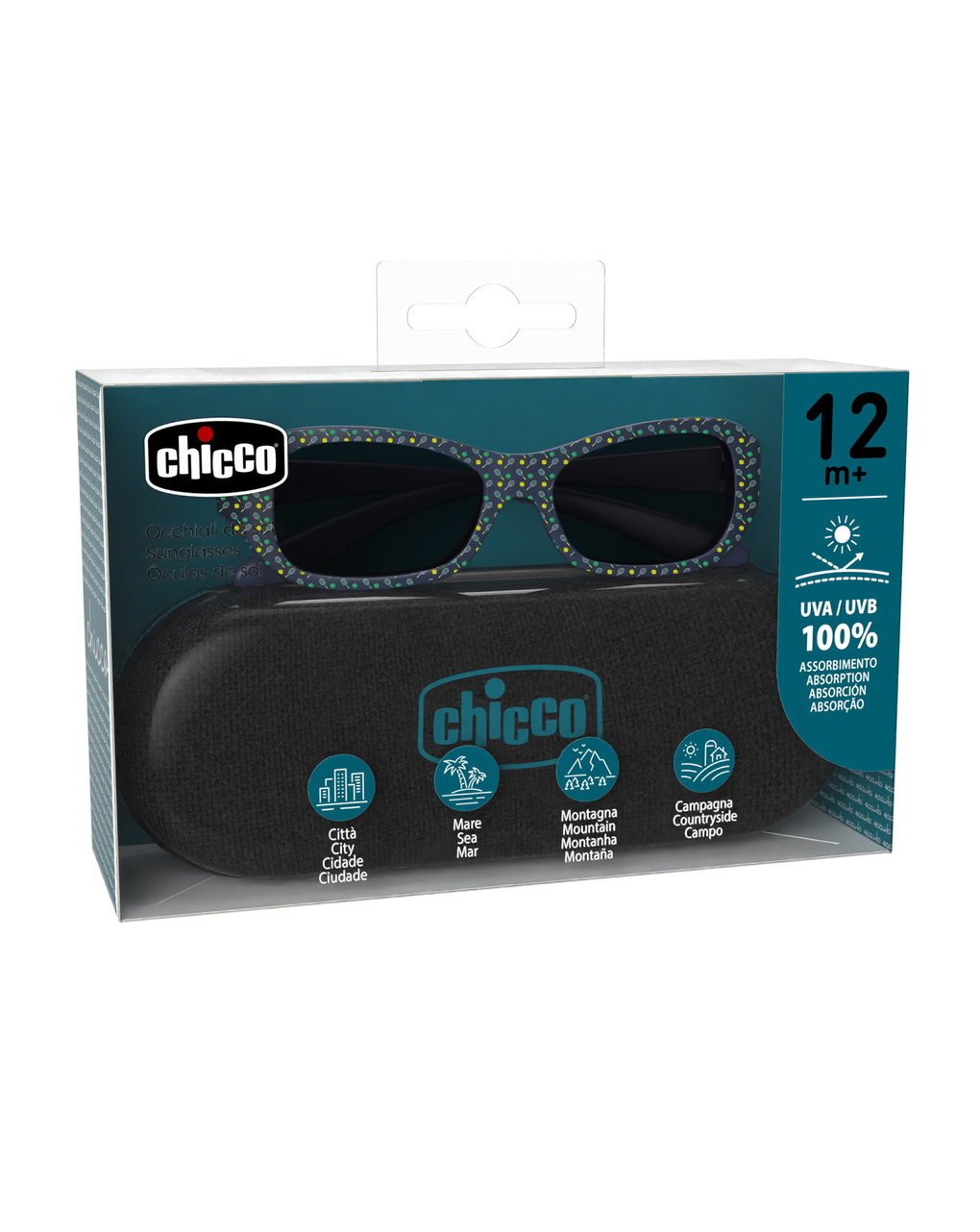 Occhiali sole 12m+ blu - chicco