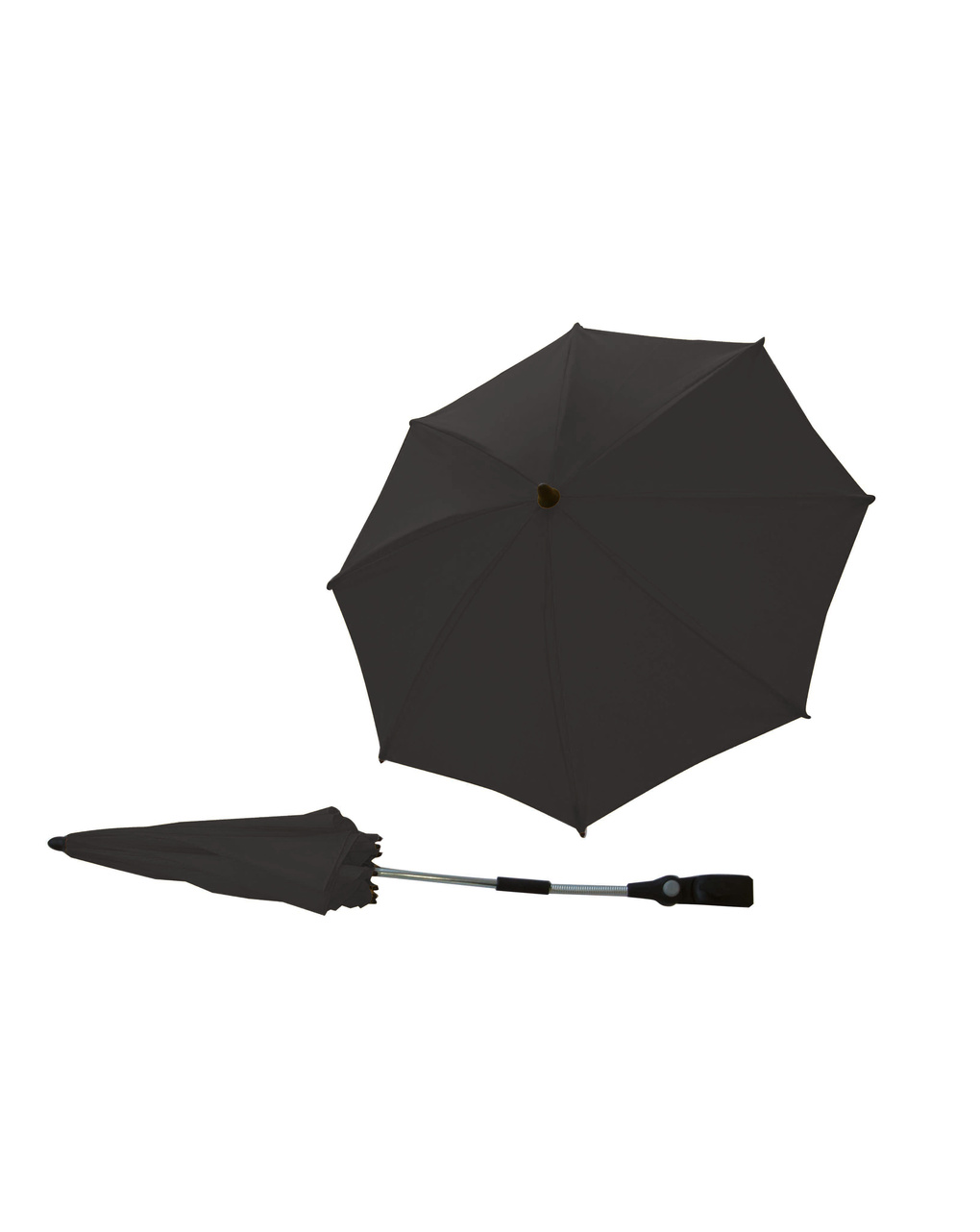 Ombrellino passeggino nero - italbaby