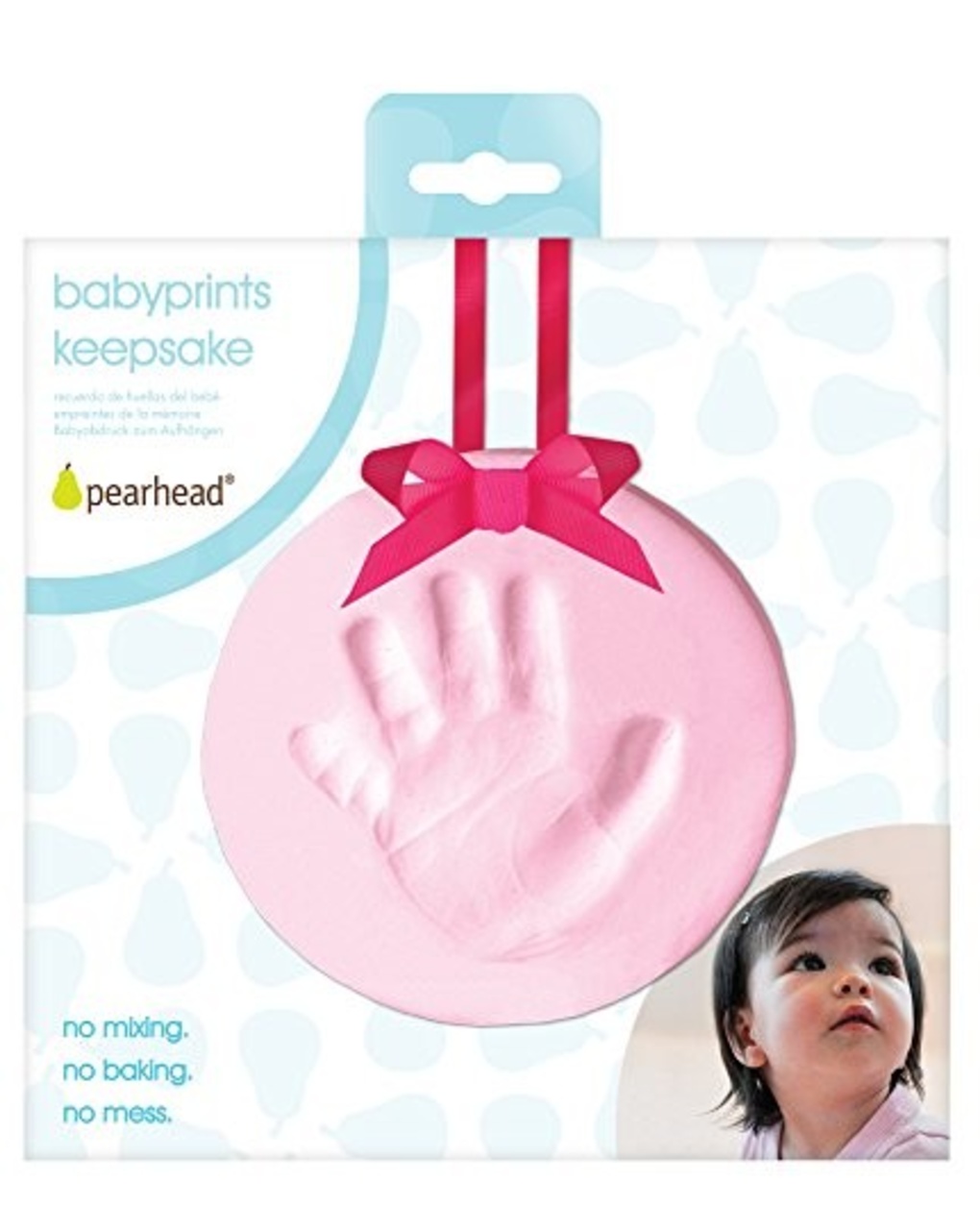 Babyprints keepsake pink