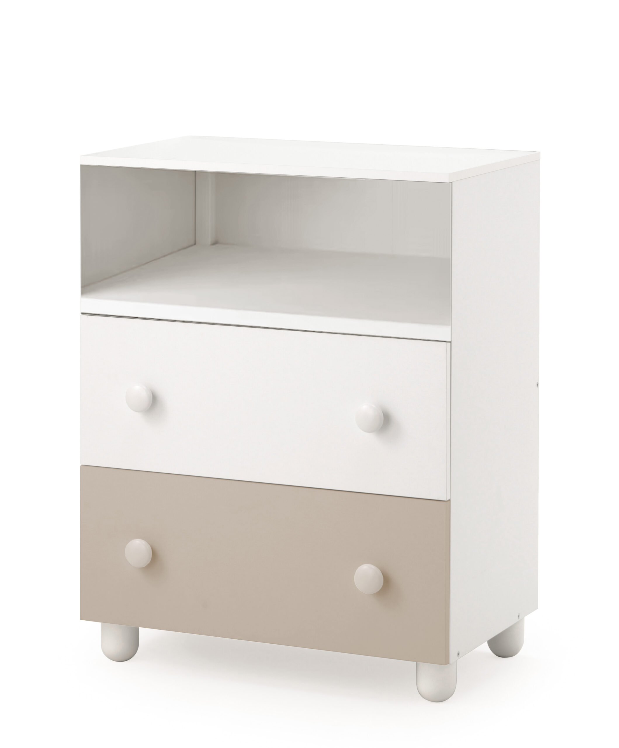 Cassettiera easy dresser tortora - italbaby