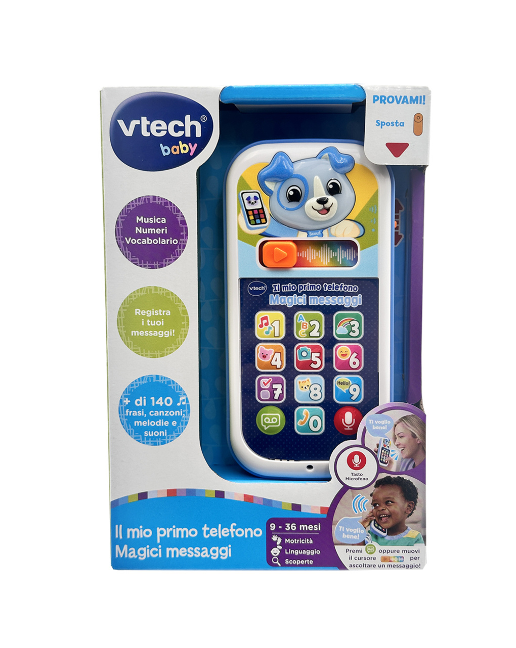 Il mio primo telefono - magici messaggi - 9-36 mesi v-tech