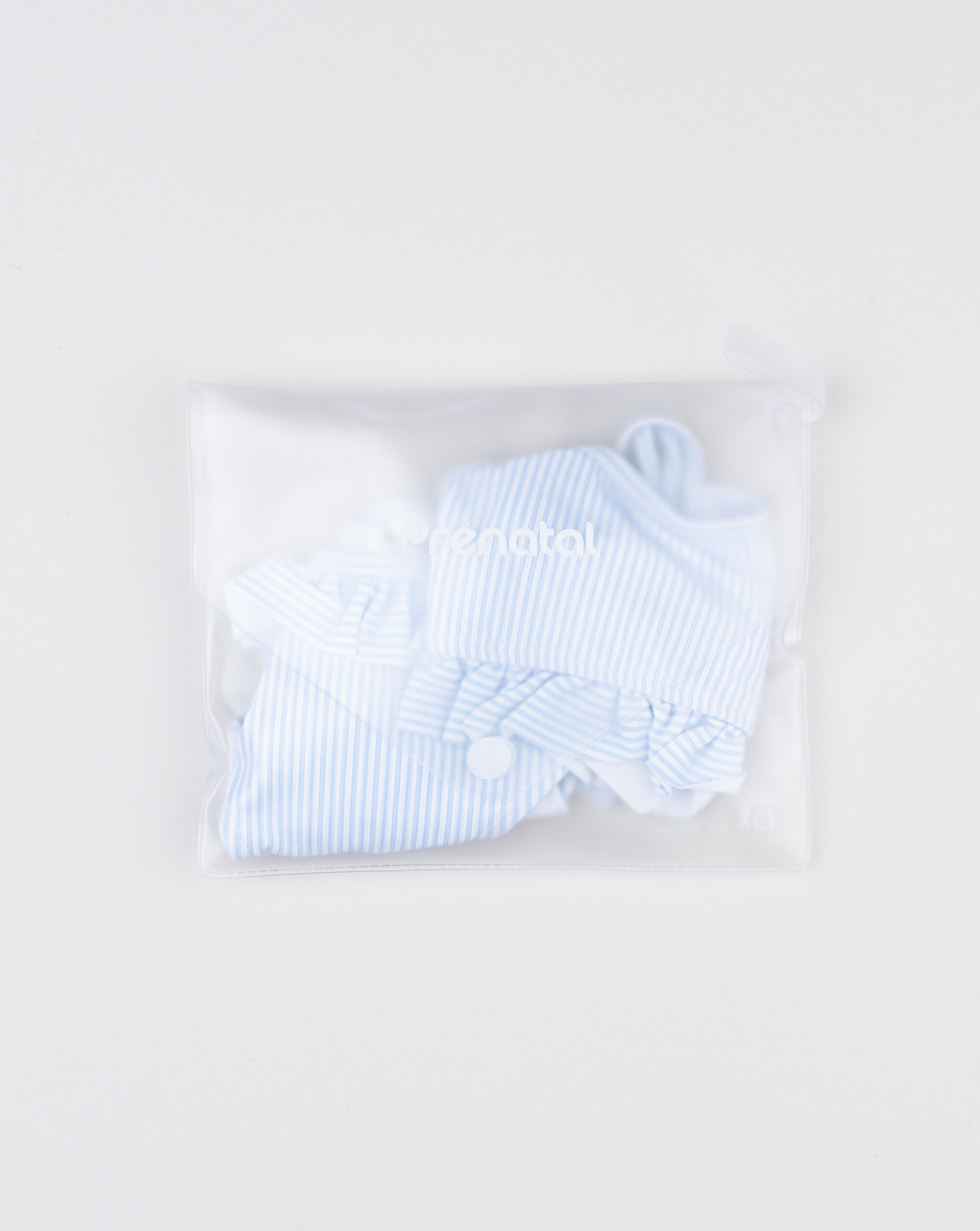 Bikini bimba righe azzurre