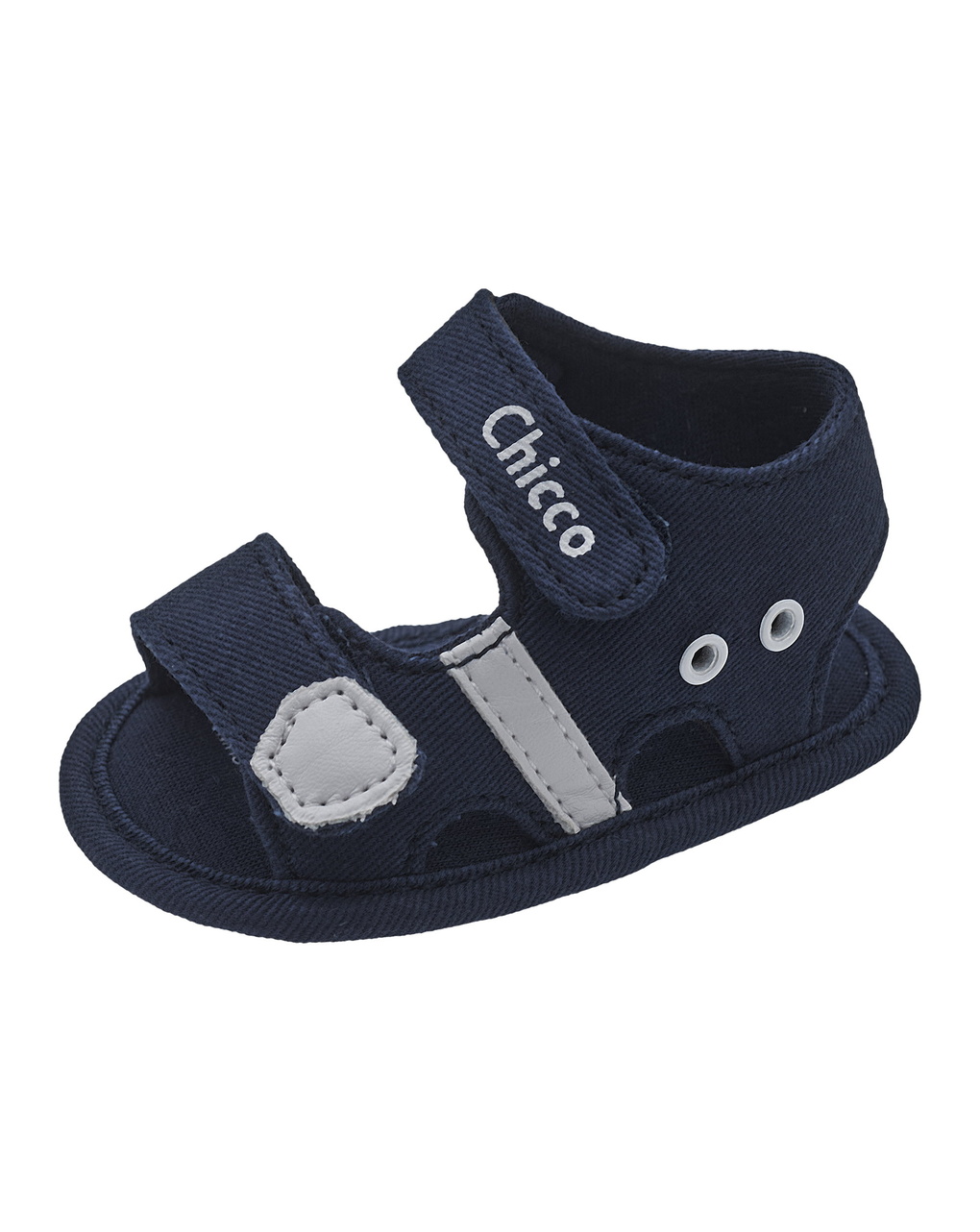 Sandalo blu chicco neonato con strappo