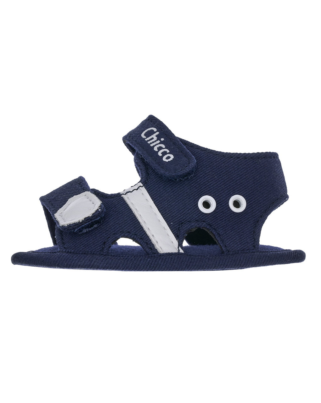 Sandalo blu chicco neonato con strappo