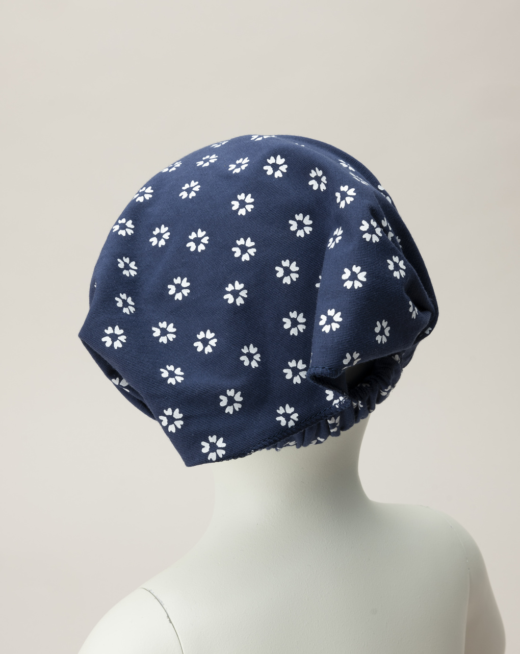 Bandana blu bambina margherite