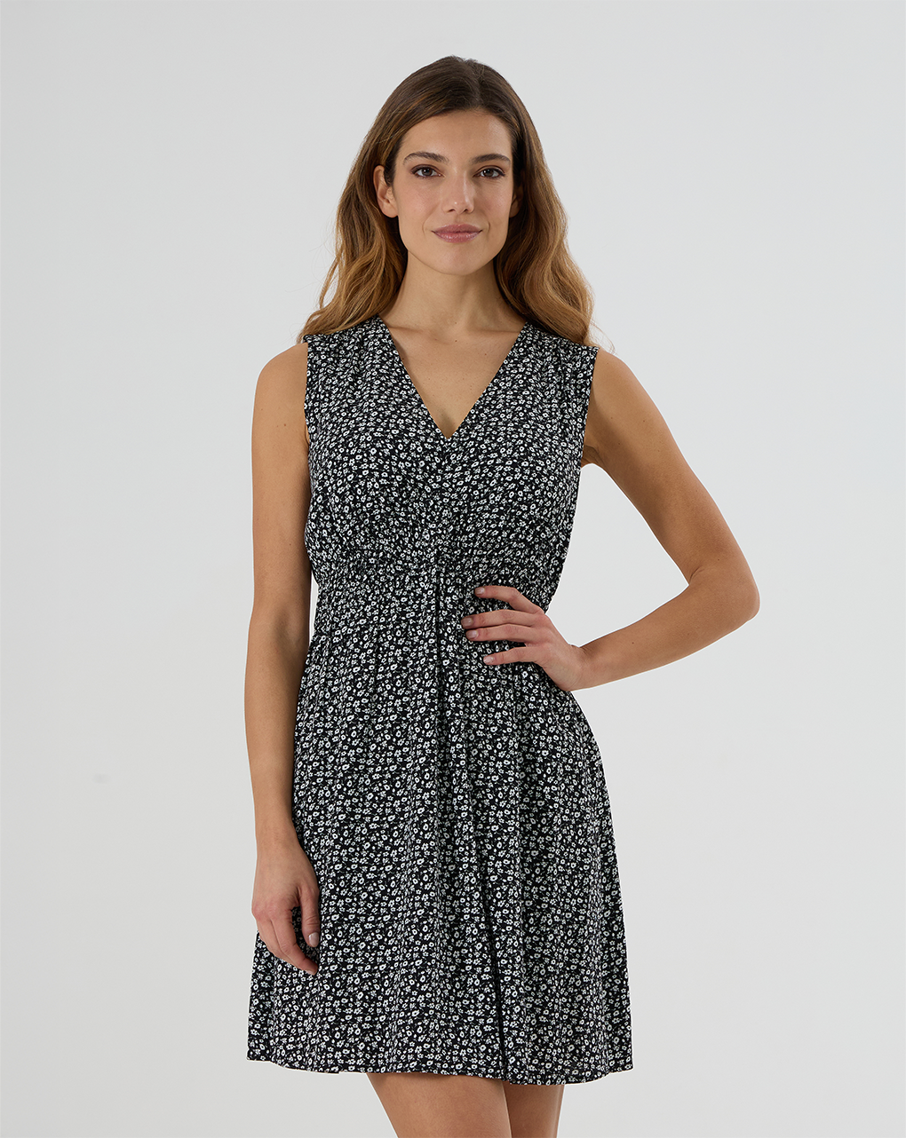 Abito premaman con stampa fiori