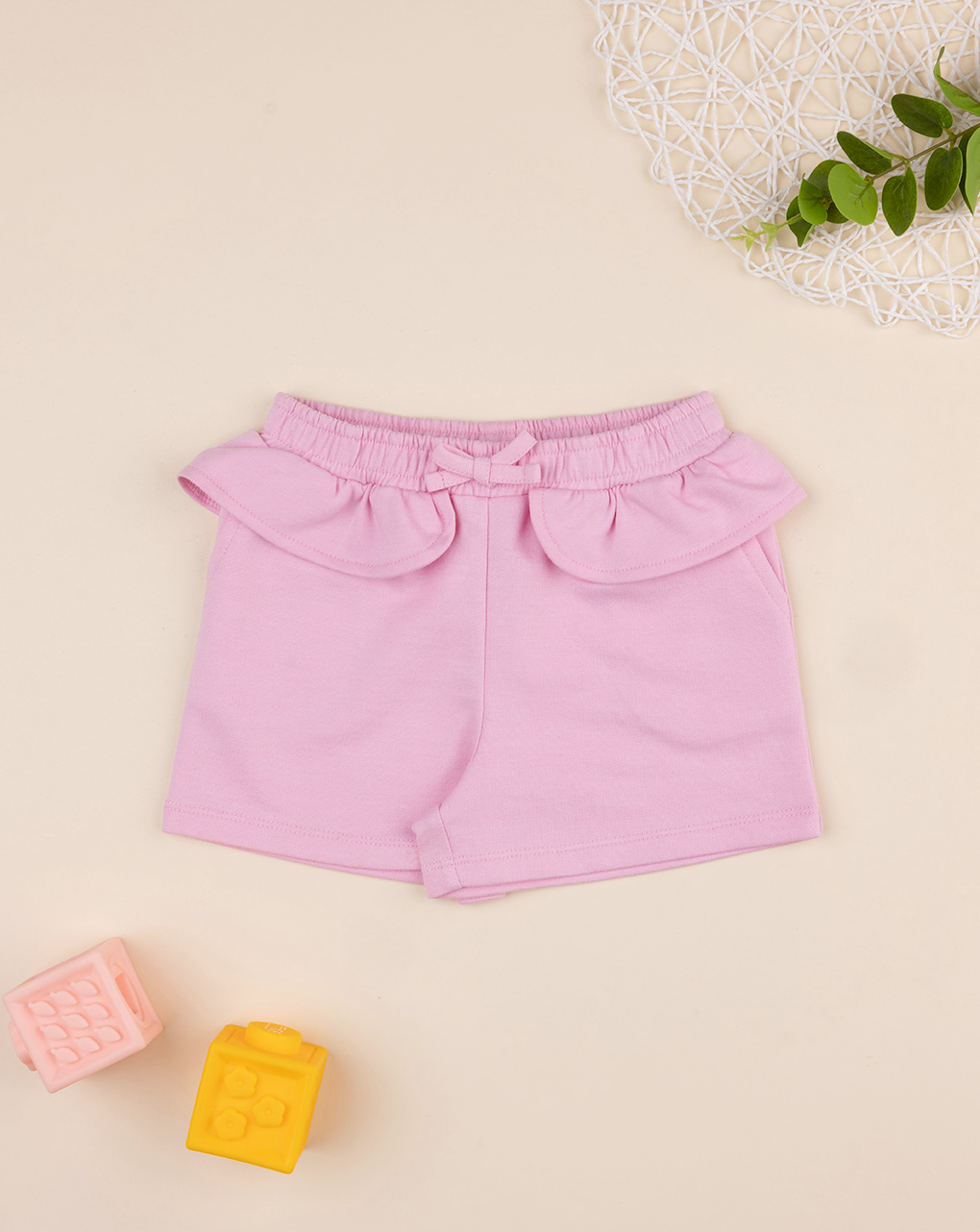 Shorts bimba rosa