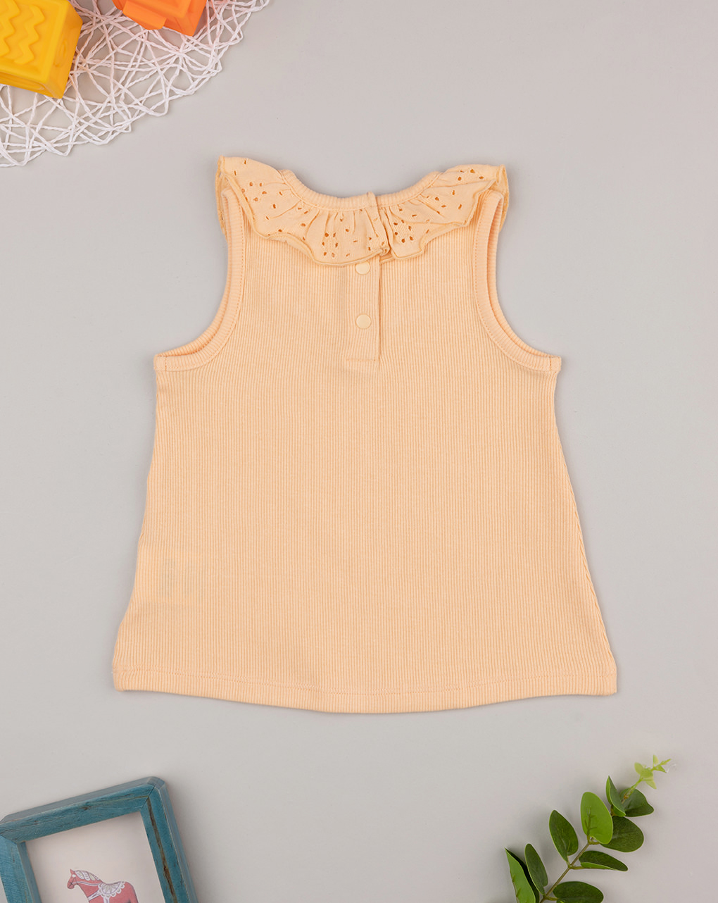 T-shirt mare bimba arancione