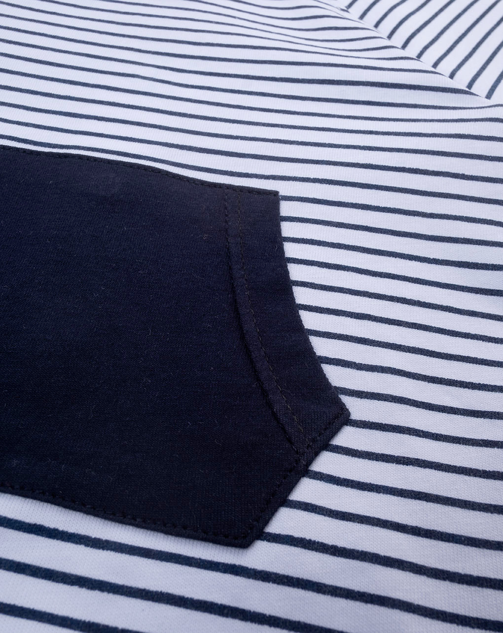 Pagliaccetto bimbo blu rigato