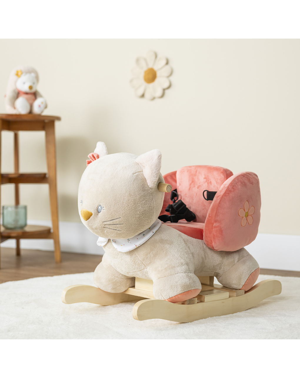 Dondolo lana la gattina - 10m+ - nattou