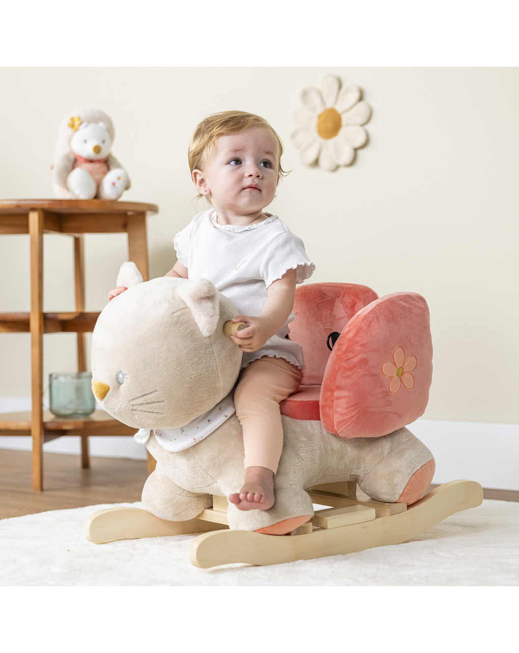 Dondolo lana la gattina - 10m+ - nattou