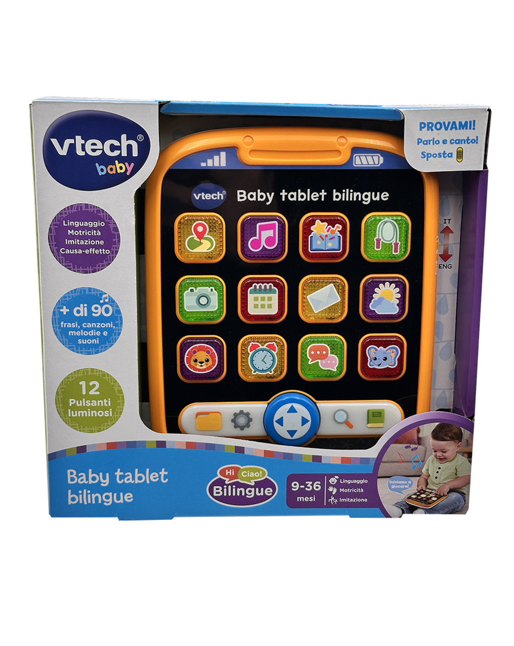 Baby tablet bilingue - 9m+ - v-tech
