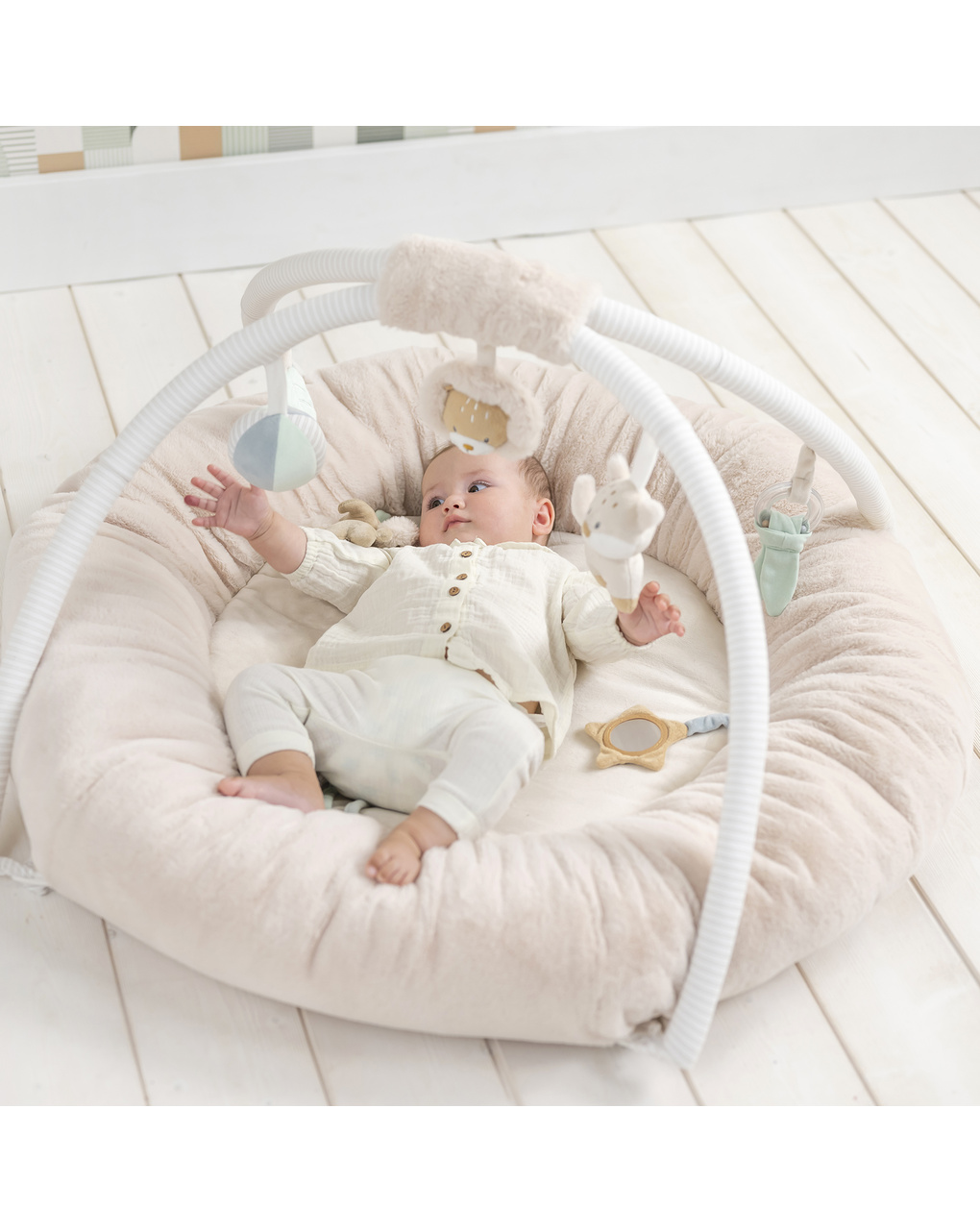 Tappeto pouf  oli flo & ernest - 0+ - nattou