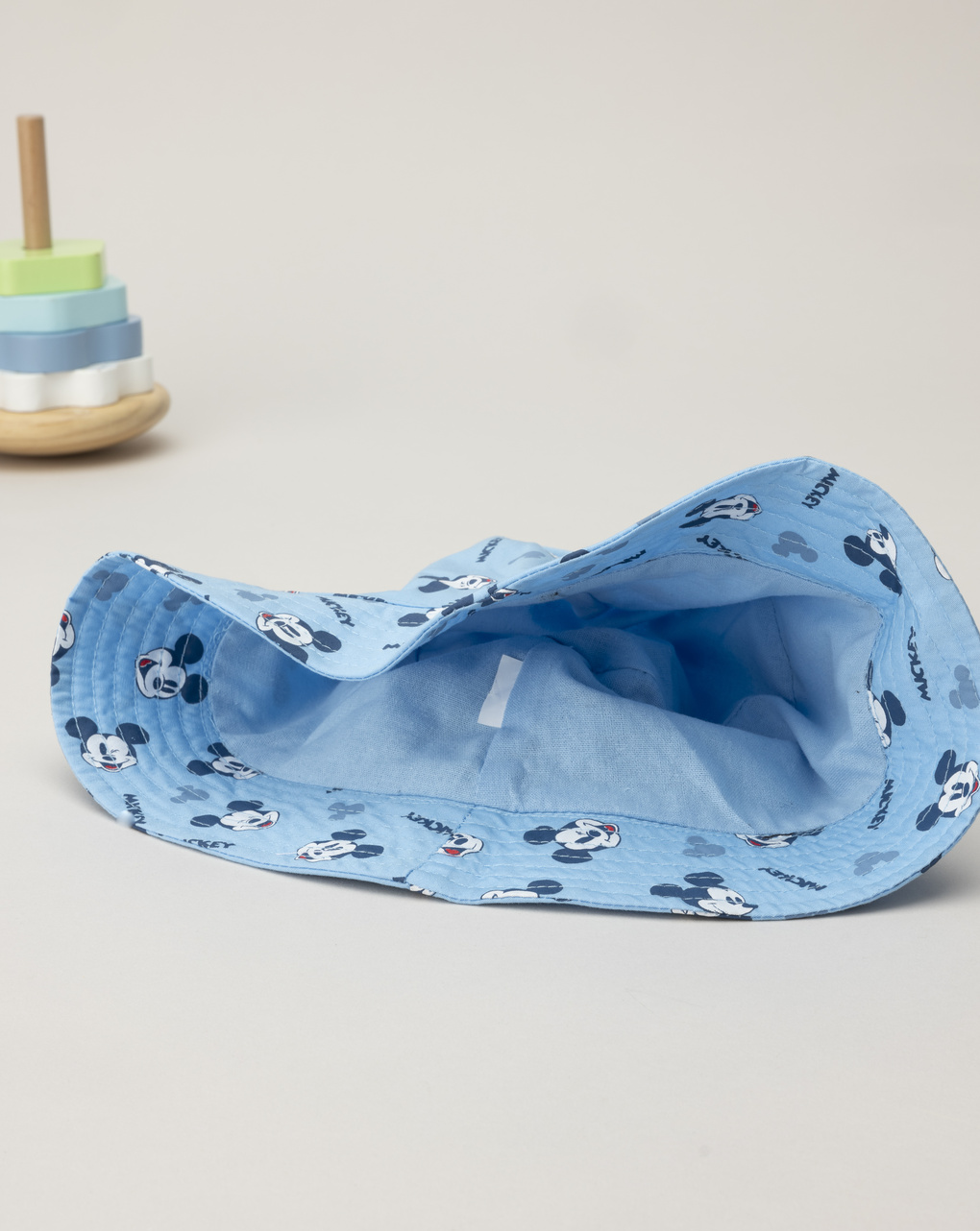 Cappello pescatore bambino azzurro disney topolino