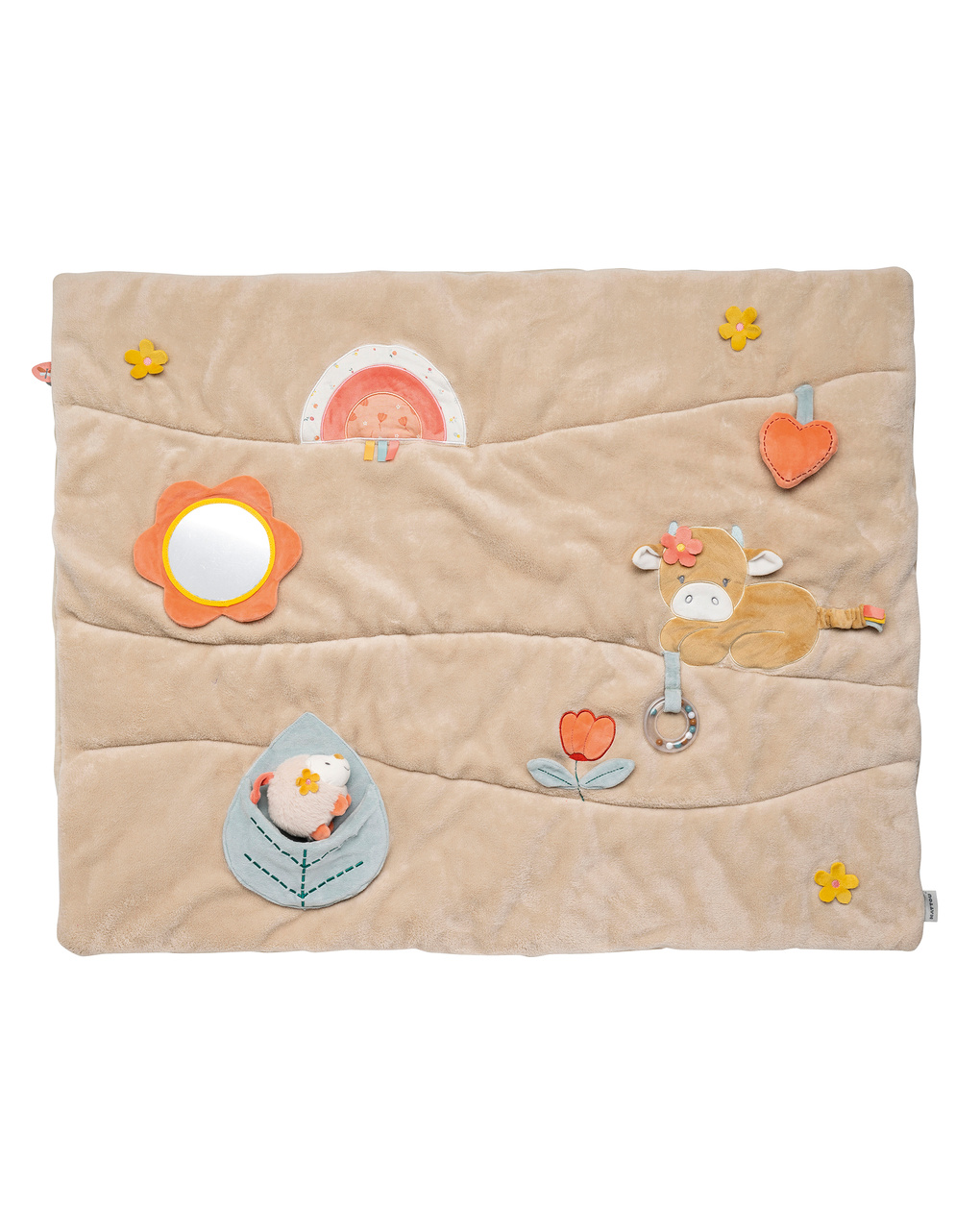 Tappeto attività mila lana e zoe  - 0+ - nattou