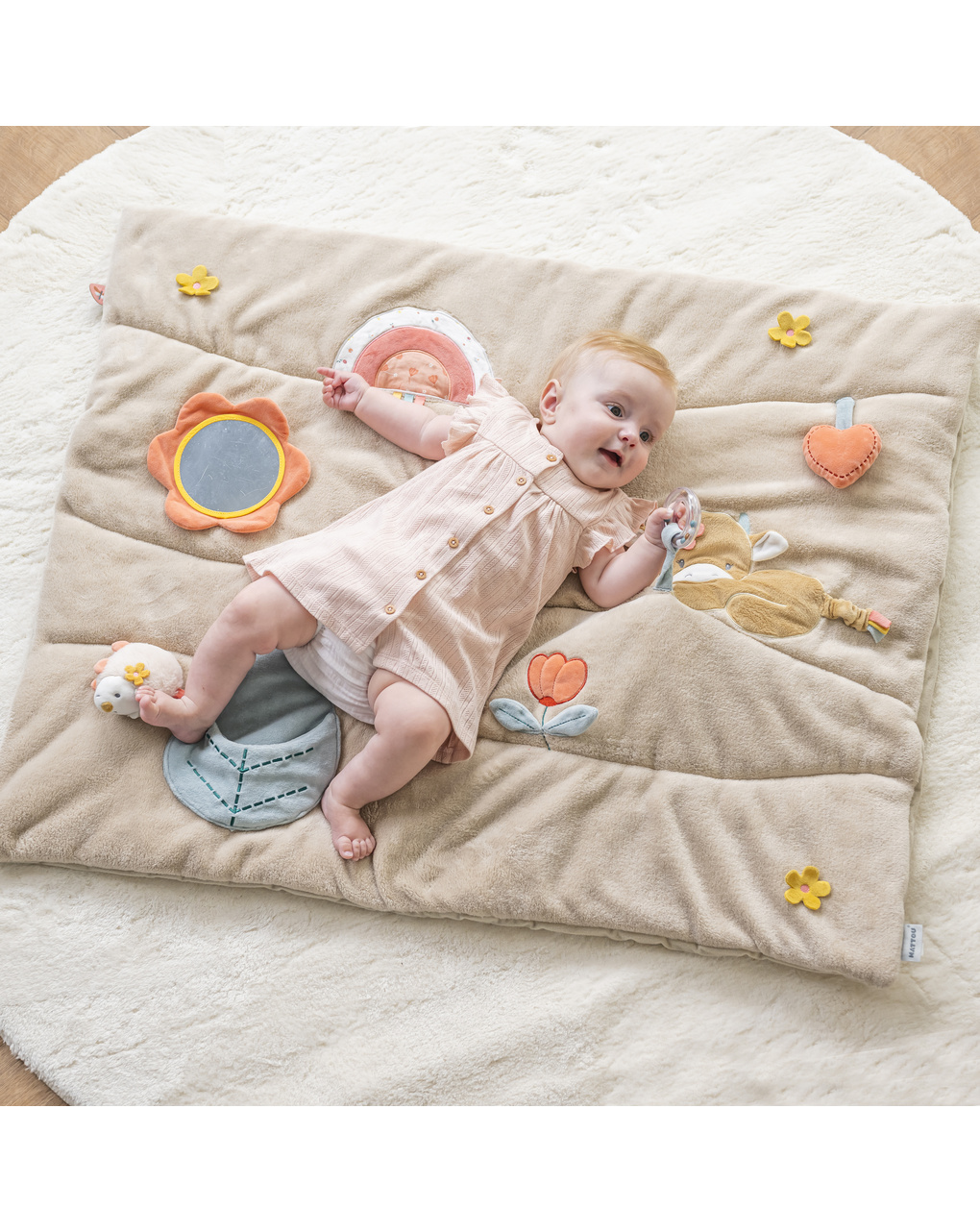 Tappeto attività mila lana e zoe  - 0+ - nattou