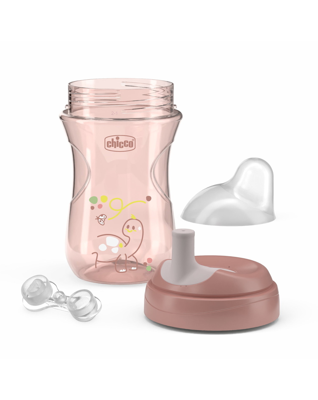 Tazza advanced12m+ rosa - chicco