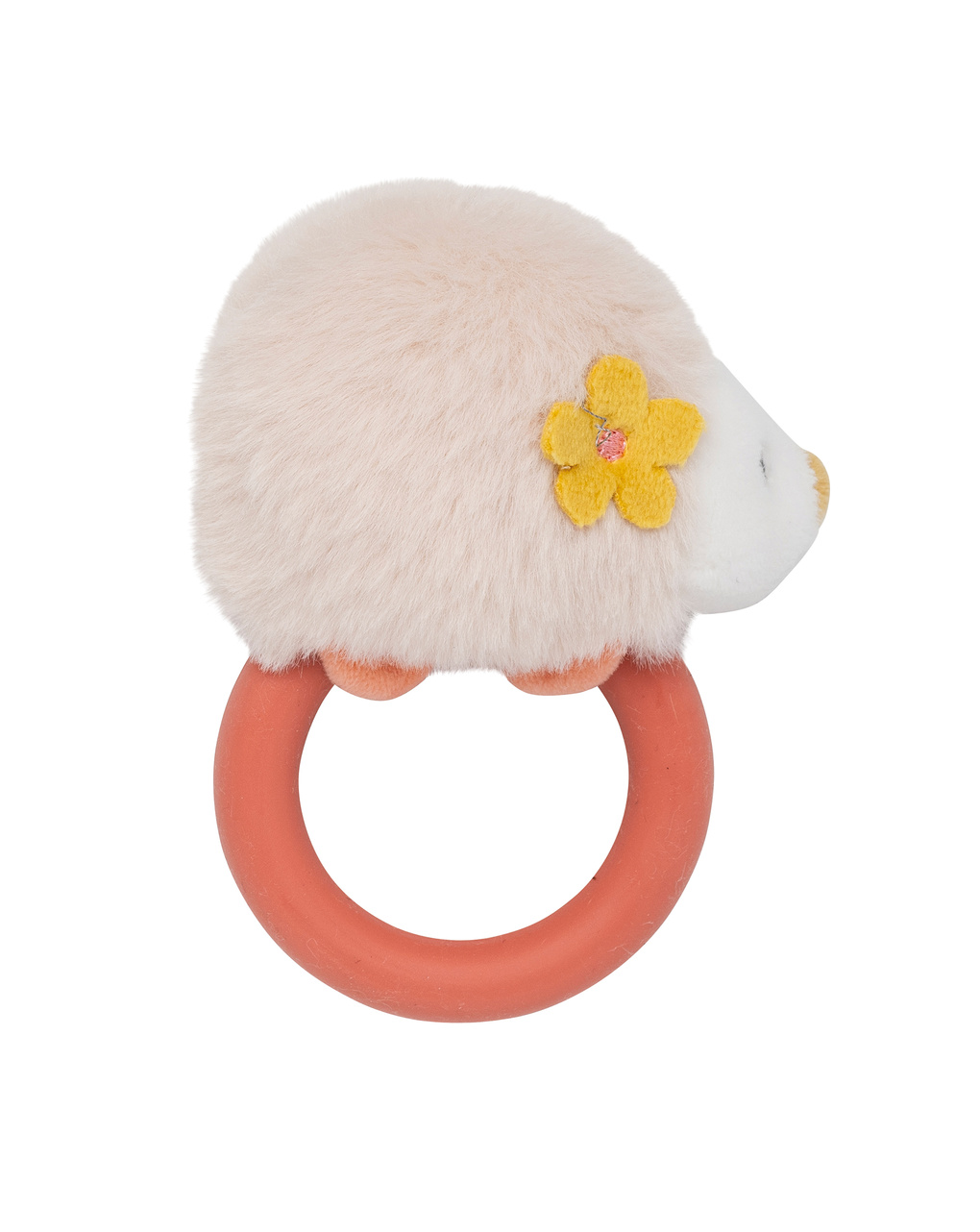 Sonaglio zoe il riccio 
con anello di silicone - 0+ - nattou